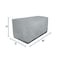 Eevelle Meridian Modular Sectional Club Chair Cover, Silver, 38 in L x 84 in W x 35 in H MDSSL-SLR - alternate 1